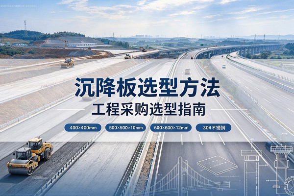 翼城沉降板选择方法