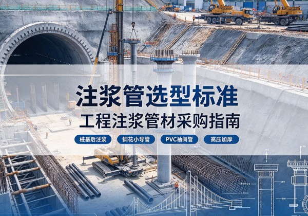 翼城注浆管选型标准